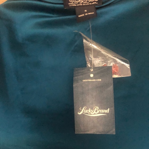 COPY - Lucky Brand 100% Silk Paisley Pajama 2 Pie… - Picture 5 of 5